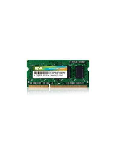 Pamięć Ram Silicon Power Sodimm Ddr3 4Gb (1X4Gb) 1600Mhz Cl11 1.35V Low Voltage