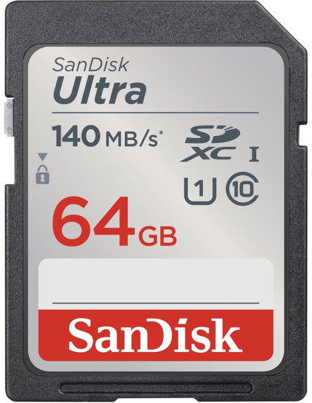 Sandisk Ultra Sdhc 64Gb 140Mb/S Cl10 Uhs-I