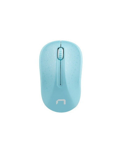 Natec Mysz Bezprzewodowa Toucan Blue-White 1600Dpi Nmy-1651