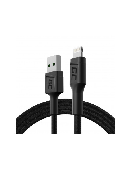 Green Cell Kabel Kabgc21 Gc Powerstream Usb-A - Lightning 120Cm, Szybkie Ładowanie