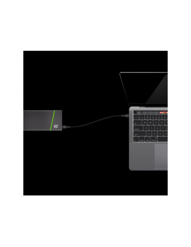 Green Cell Kabel Kabgc31 Gc Powerstream Usb-C - Usb-C 30Cm, Power Delivery 60W, Ultra Charge, Qc 3.0