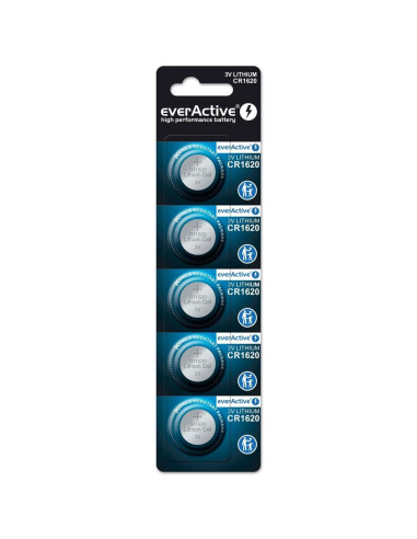 Everactive Bateria Litowa Cr1620 Blister 5 Szt. Cr16205Bl