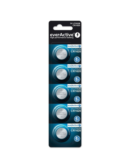 Everactive Bateria Litowa Cr1620 Blister 5 Szt. Cr16205Bl