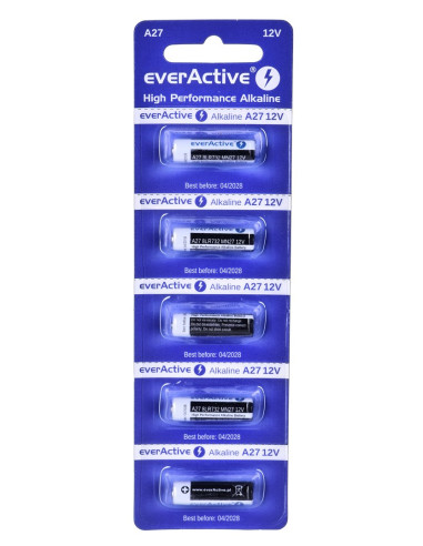 Everactive Baterie Alkaliczne 27A 12V, Blister 5 Szt. 27A5Bl
