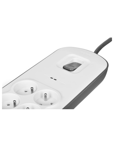 Listwa Zasilająca Belkin Power Surge 6-Port + 2Xusb-A 2.4A 650J 2M Grey/White