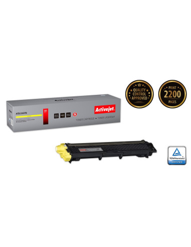 Activejet Atb-245Yn Toner (Zamiennik Brother Tn-245Y  Supreme  2200 Stron  Żółty)