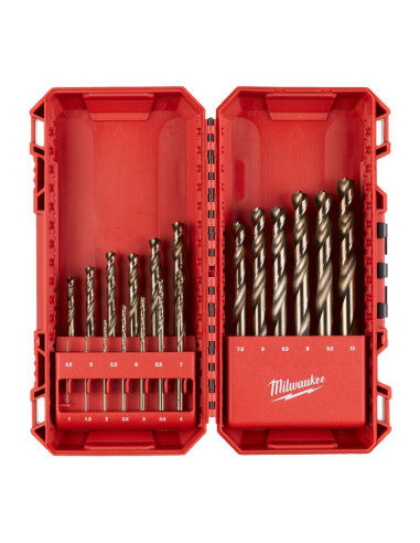 Milwaukee Wiertło Metal Hss Co Kpl 19Cz. /1-10Mm/.