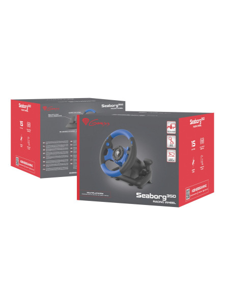 Kierownica Genesis Seaborg 350 Pc/Ps3/Ps4/Xone/X360/Switch