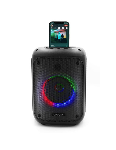Squeak Głośnik Karaoke Beatflow Bluetooth 5.0 + Edr, Radio Fm, Microsd, Aux, Usb Sq1005