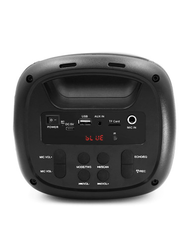 Squeak Głośnik Karaoke Beatflow Bluetooth 5.0 + Edr, Radio Fm, Microsd, Aux, Usb Sq1005
