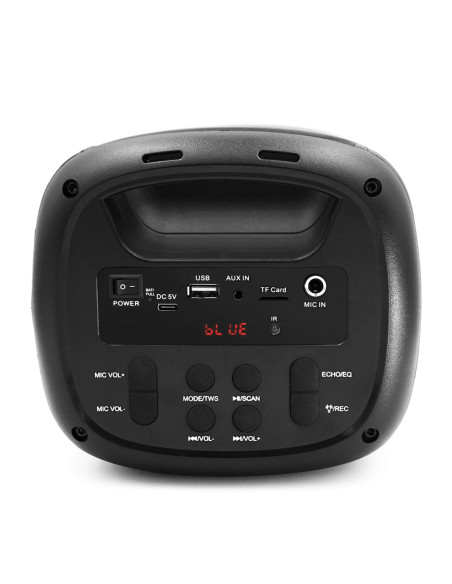 Squeak Głośnik Karaoke Beatflow Bluetooth 5.0 + Edr, Radio Fm, Microsd, Aux, Usb Sq1005