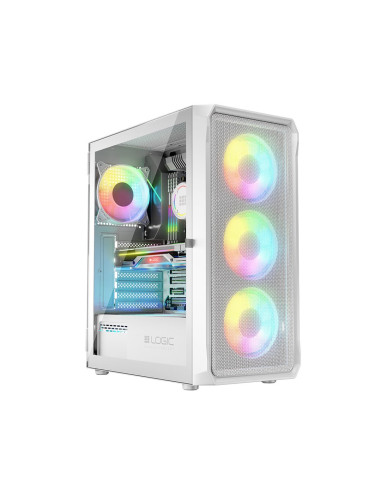 Logic Obudowa Portos Argb Midi Usb 3.0 White
