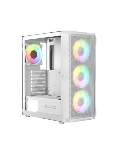 Logic Obudowa Portos Argb Midi Usb 3.0 White