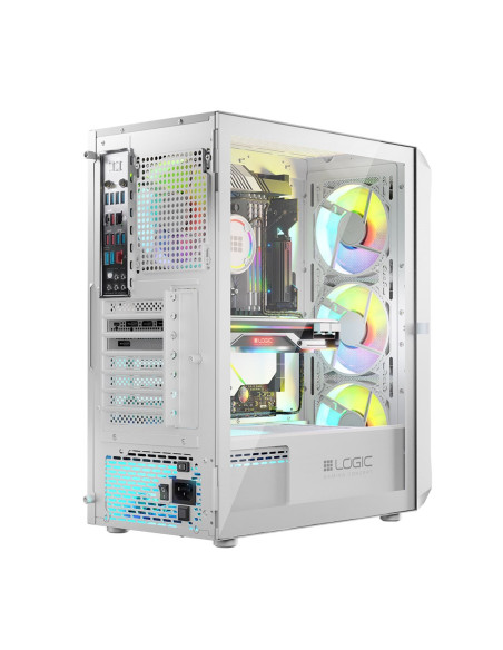 Logic Obudowa Portos Argb Midi Usb 3.0 White