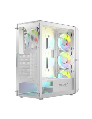 Logic Obudowa Portos Argb Midi Usb 3.0 White