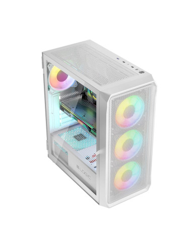 Logic Obudowa Portos Argb Midi Usb 3.0 White