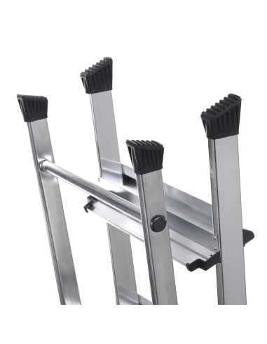 Drabina 4 Stopniowa Aluminiowa Krause Secury 126528