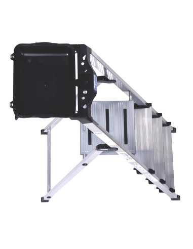 Drabina 4 Stopniowa Aluminiowa Krause Secury 126528