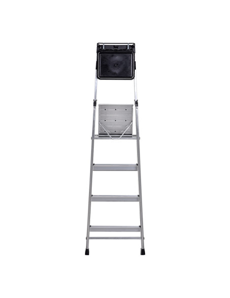Drabina 4 Stopniowa Aluminiowa Krause Secury 126528