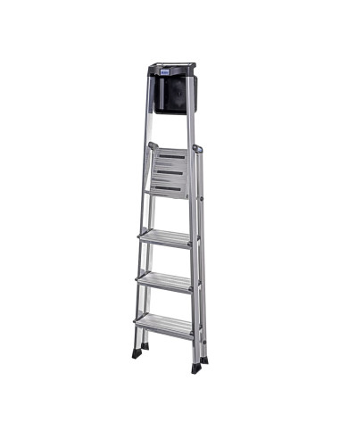 Drabina 4 Stopniowa Aluminiowa Krause Secury 126528