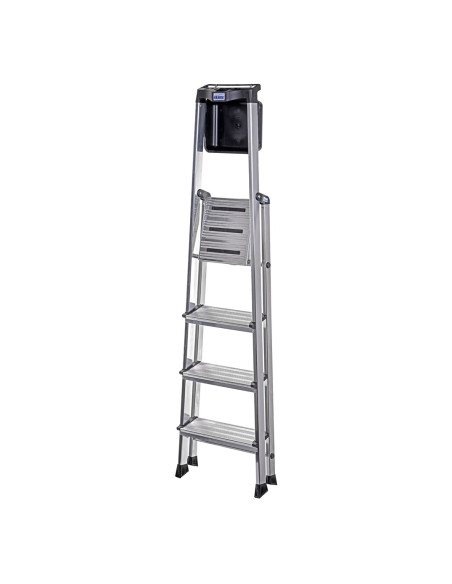 Drabina 4 Stopniowa Aluminiowa Krause Secury 126528