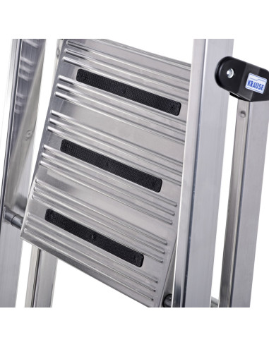 Drabina 4 Stopniowa Aluminiowa Krause Secury 126528