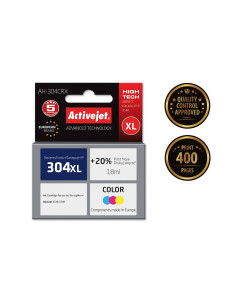 Activejet Ah-304Crx Tusz (Zamiennik Hp 304Xl N9K07Ae  Premium  18 Ml  400 Stron, Kolor) 2