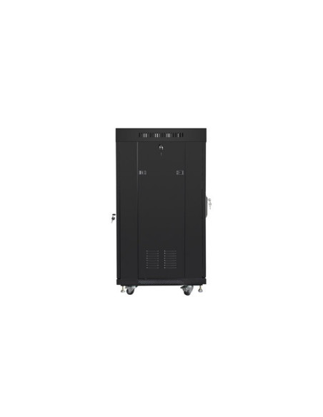 Lanberg Szafa Stojąca Rack 19" 22U 600X600 Drzwi Perforowane Czarna Ff01-6622-23Bl