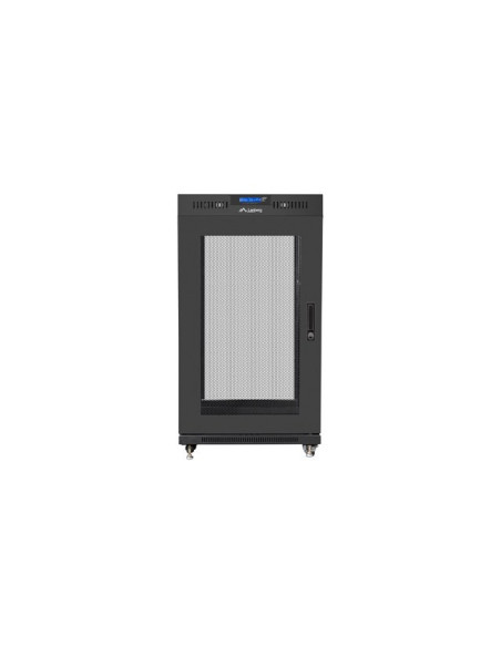Lanberg Szafa Stojąca Rack 19" 22U 600X600 Drzwi Perforowane Czarna Ff01-6622-23Bl