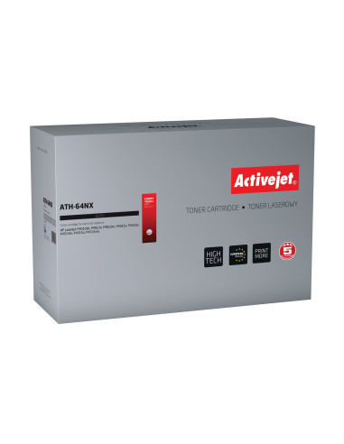 Activejet Ath-64Nx Toner (Zamiennik Hp 64X Cc364X  Supreme  24000 Stron  Czarny)