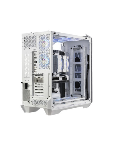 Cooler Master Obudowa Haf 700 Evo Argb Full Tower Z Oknem Panel Lcd + Kontroler Biała