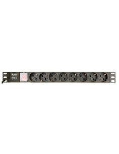 Gembird Listwa Zasilająca Rack 19" Pdu Eg-Pdu-014 1U, 16A, 8X Schuko, Kabel 3M 2