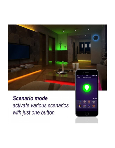 Woox R5093 Inteligentne Oświetlenie Inteligentne Światło Paska Wi-Fi 24 W