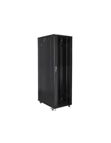 Szafa Jednosekcyjna, Zamykana Na Zamek Lanberg Ff01-8042-12B (42U  19''  2050Mm / 800Mm / 1000 Mm  Stojąca  Pełne, Szklane  800