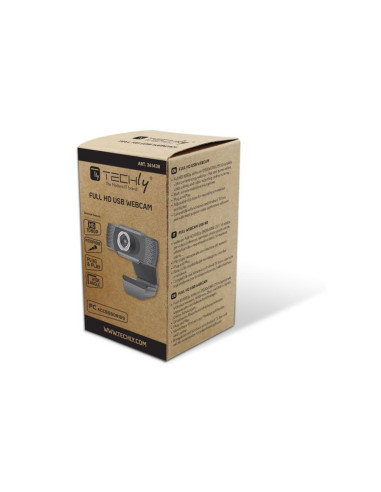 Techly Kamera Usb Internetowa Fullhd 1080P Z Mikro