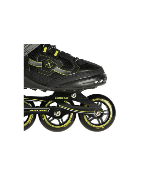 Łyżworolki Nils Extreme Na9157 Czarno-Złote  Rozm. 39