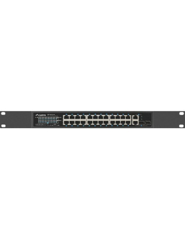Lanberg Switch Rack 19" Rsfe-24P-2C-360 24X 100Mb Poe+/2X Combo Gigabit 360W