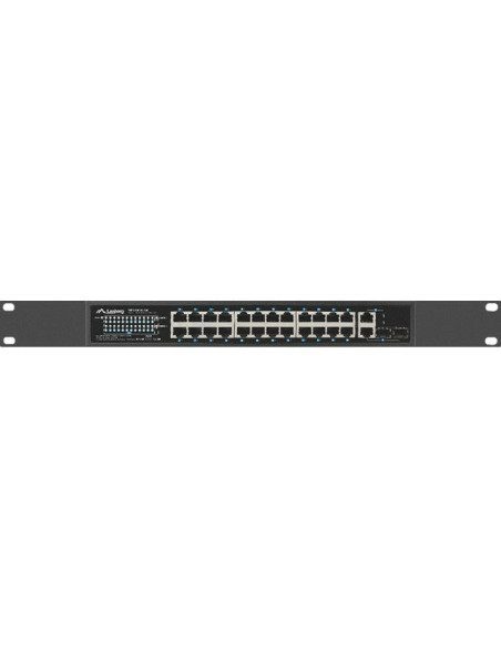 Lanberg Switch Rack 19" Rsfe-24P-2C-360 24X 100Mb Poe+/2X Combo Gigabit 360W