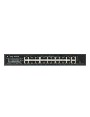 Lanberg Switch Rack 19" Rsfe-24P-2C-360 24X 100Mb Poe+/2X Combo Gigabit 360W