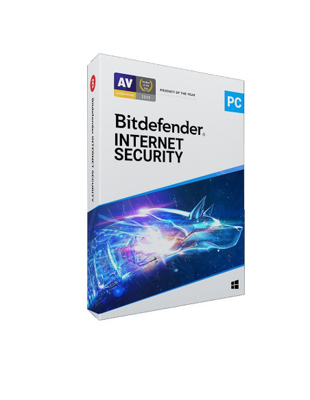 Bitdefender Internet Security (3 Stan.  36 Miesięcy  Wersja Cyfrowa  Domowa, Komercyjna)