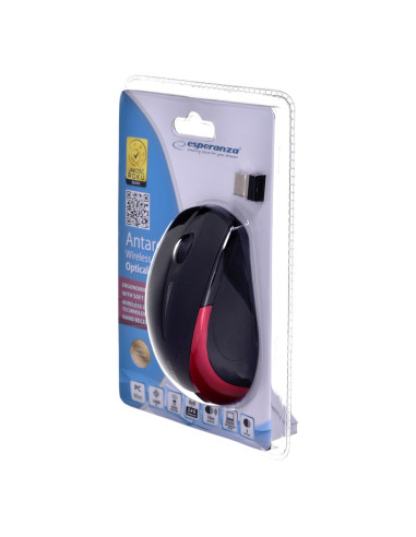 Mysz Esperanza Antares Em101R (Optyczna  800 Dpi  Kolor Czarny)