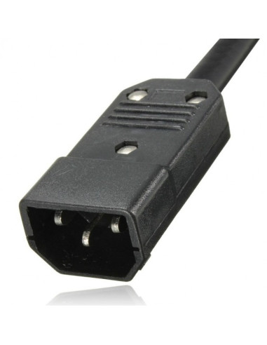 Techly I-Case Strip-81V2 Rozdzielacz Zasilania Pdu 8 X Gniazdo Sieciowe 1U Czarny, Czerwony