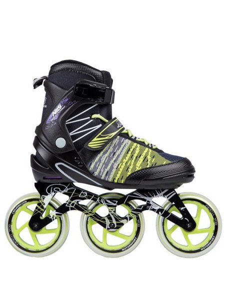 Łyżworolki Nils Extreme Na1206 Czarno-Zielone Rozm. 41