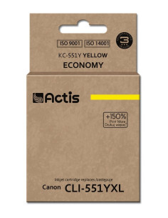 Actis Kc-551Y Tusz (Zamiennik Canon Cli-551Y  Standard  12 Ml  Żółty)