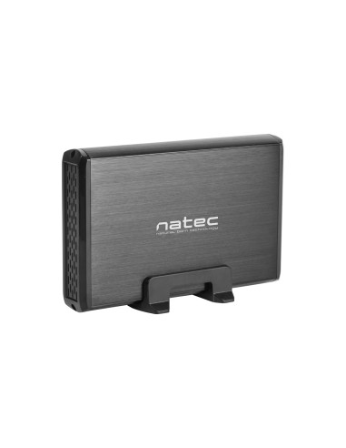 Obudowa Hdd Natec Rhino ( Usb 3.0 3,5" Czarna Aluminium )