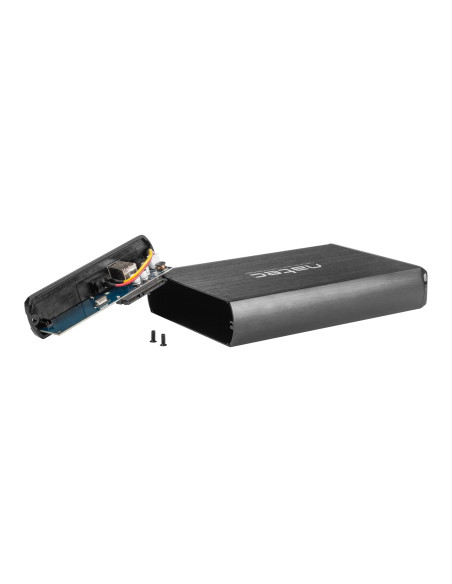 Obudowa Hdd Natec Rhino ( Usb 3.0 3,5" Czarna Aluminium )