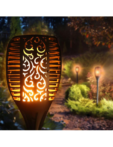 Lampa Solarna Ogrodowa Greenblue Gb156 Pochodnia