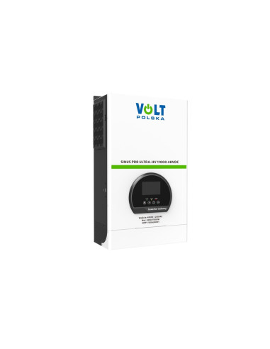 Inwerter Solarny Sinus Pro Ultra-Hv 11000 48/230V (5200/11000W) + 100A Mppt (450V) Off-Grid