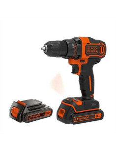 Akumulatorowa Wiertarko-Wkrętarka 18V Black+Decker [Bdcdd186Kb-Qw] Li-Ion, 2X1,5Ah