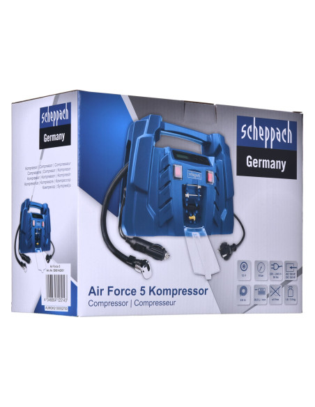 Kompresor Walizkowy Scheppach Air-Force 5